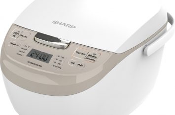 Nồi cơm điện tử Sharp 1.8 lít KS-COM191EV-WH