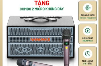 Loa Karaoke Xách Tay Nanomax K-03