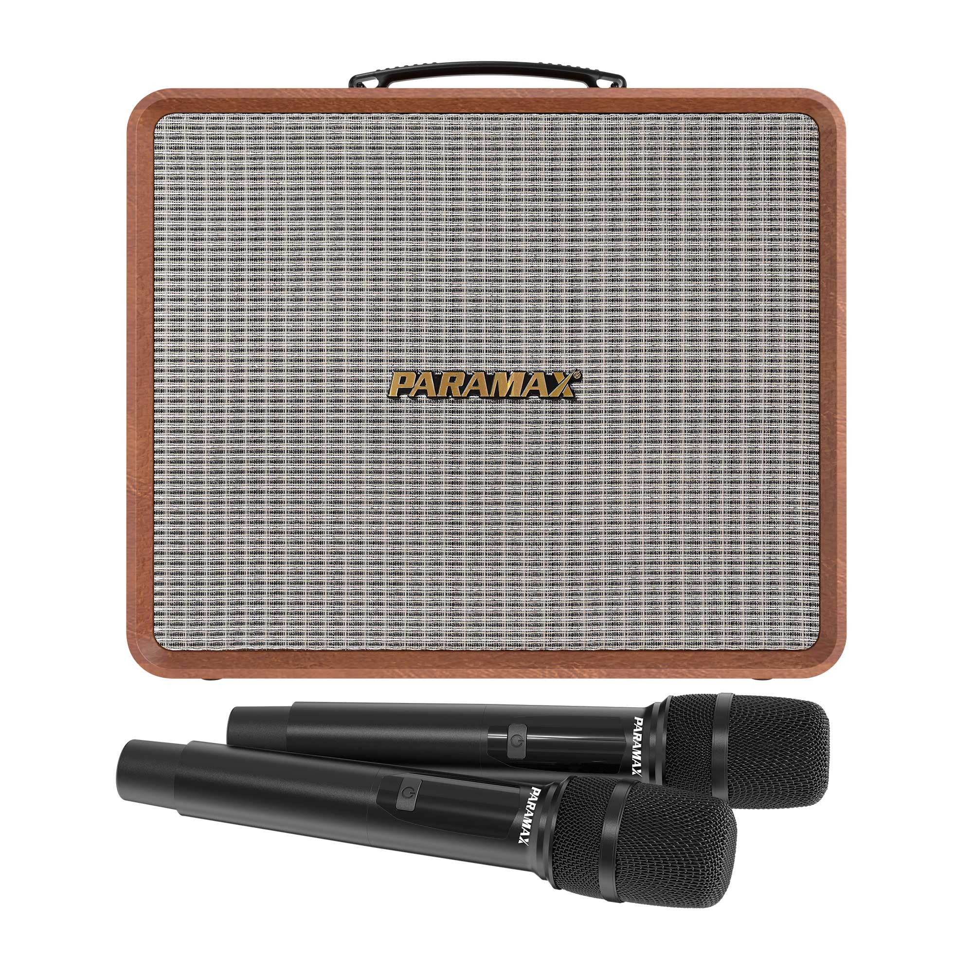 Loa_di_dong_xach_tay_karaoke_nghe_nhac_Paramax_Nice_brown_1